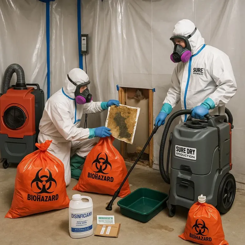Contaminated Water Handling Protocols process in Pennington County, SD