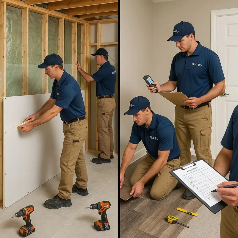 Repairs and Reconstruction process in Pennington County, SD